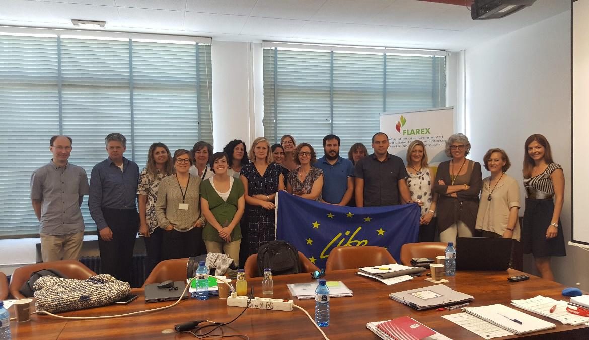 LIFE-FLAREX va celebrar la cinquena reunió del projecte a Barcelona per avaluar els retardants a la flama més segurs per a la indústria